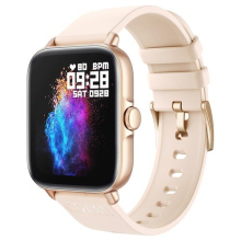 COLMI P28 Plus Smartwatch, verbesserte große Batterie, modische Sport- und Gesundheitsuhr, Gold