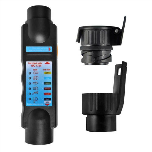 ProPlus Steckertester 7-polig 12 V + 2 Adapter 343524 1