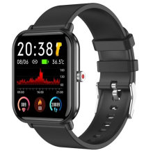 Q9 Pro Smartwatch 1,7 Zoll Großer Touchscreen Bluetooth Uhr Mode Sportuhr - Schwarz