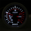 52mm 12V Universal Car Modified LED White Light Turbo Boost Gauge 6