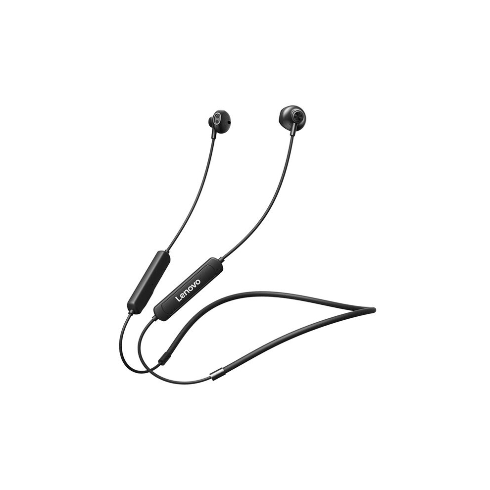 Sh1 Wireless Earphone Bluetooth 5.0 Headset Ipx5 Waterproof Magnetic Neckband Earbuds Sport Headphones With Mic - Black 766261484187