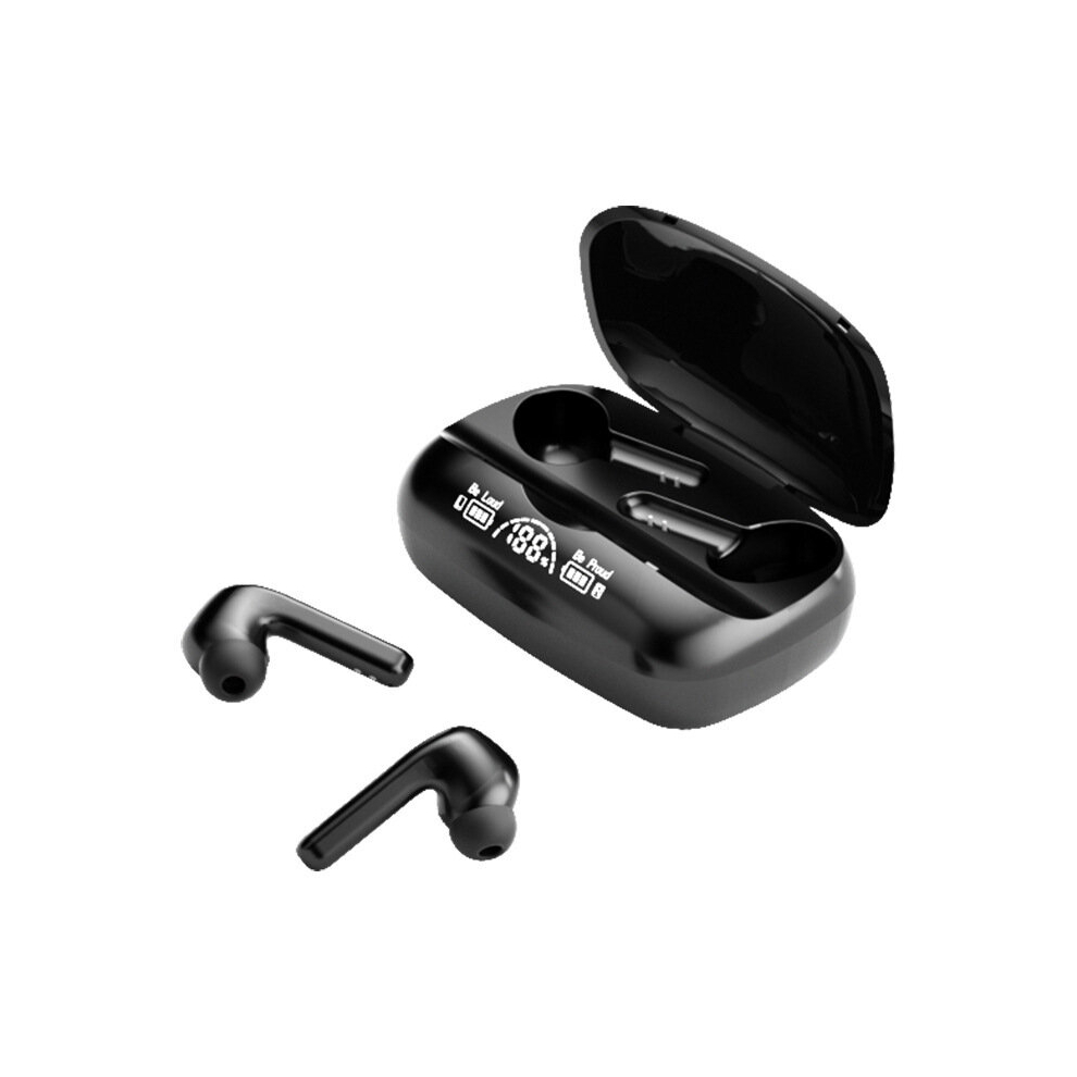 Mini Tg04 Tws Wireless Bluetooth 5.2 Stereo In-Ear Hifi Headphones With Mic For Sports Running - Black 766261487775