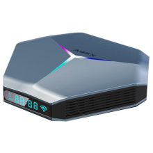 A95X F4 Android 11 Amlogic S905X4 4GB/64GB TV BOX RGB-licht 2.5G + 5G WIFI Bluetooth 4.2 8K HDR