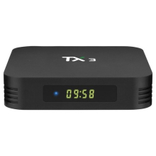 TANIX TX3 ALICE UX 4 Go/64 Go Amlogic S905x3 8K décodage vidéo Android 9.0 TV Box Bluetooth 2.4G + 5.8G WiFi LAN USB3.0 Youtube Netflix Google Play