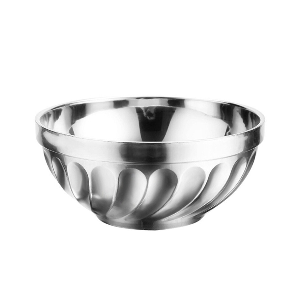 3Pcs  Stainless Steel Double-layer Large Bowl Instant Noodle Bowl-image-OPC-PD6J6CM-NEW