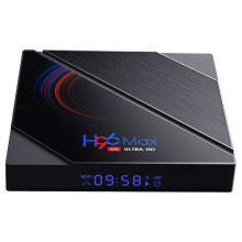 Boîtier TV H96 MAX H616, Android 10, 2 go/16 go, Allwinner H616, WiFi 2.4 ghz + 5.8 ghz, LAN 100 mb/s, bluetooth