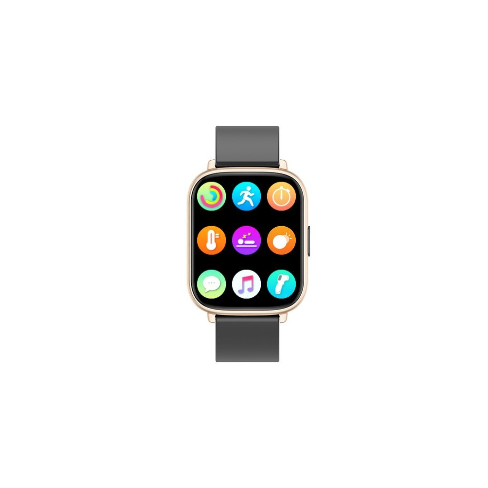 Q9 Pro Gt2 Smartwatch 1.85Inch Tft Hd Touch Screen Bt5.0 Heart Rate Blood Pressure Spo2 Monitor Fitness Tracker - & Black/Gold 766261512224