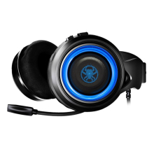 G600 GameDAC Gaming Headphone Stereo PC Headset Wired USB Gamer Headphones with Mic(Blue)