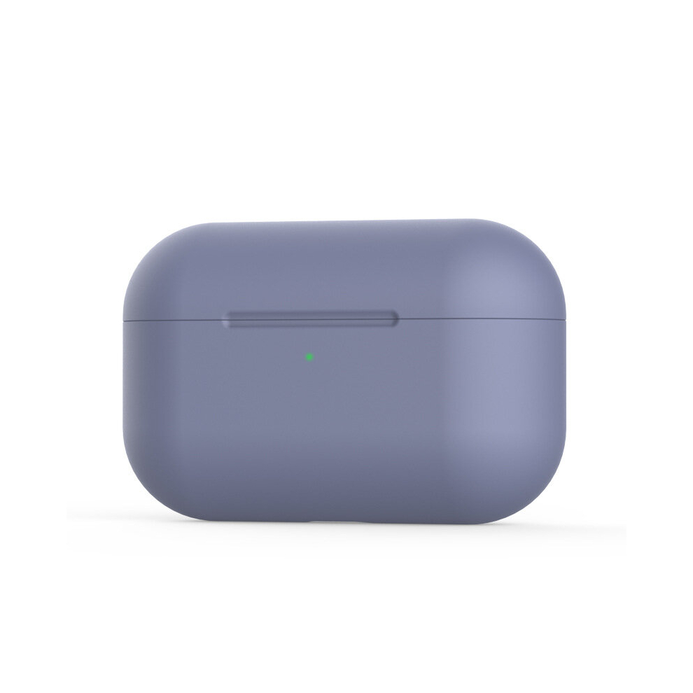 2Pcs Silicone Case For Airpods Pro Case Wireless Bluetooth For Airpods Pro Case Cover Earphone Case - Purple 766261494391