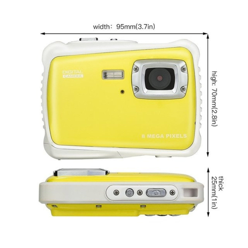12 Million Pixel 2.0 inch Dustproof Drop-proof Children Diving Digital Camera 2