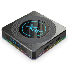 Boîtier TV X96 X4, Android 11, Amlogic S905X4, 8K HDR, 4 go/64 go, WIFI 2.5G + 5G, Bluetooth 4.1, LAN 100 mb/s