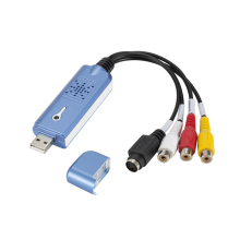 CJK01 USB 2.0 Carte de capture vidéo DVD AV Transfert vidéo - Bleu