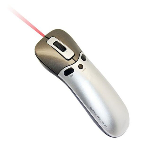 2.4G Wireless Gyroscope Fly Air Mouse Laser Pointer Pen Presenter for PC / Laptop Teaching Conference Speech