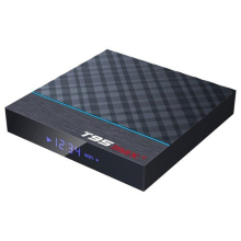 T95 MAX + Amlogic S905x3 Android 9.0 8K décodage vidéo boîtier TV de jeu Google Play 4GB/64GB USB3.0 2.4G + 5G WiFi Bluetooth LAN