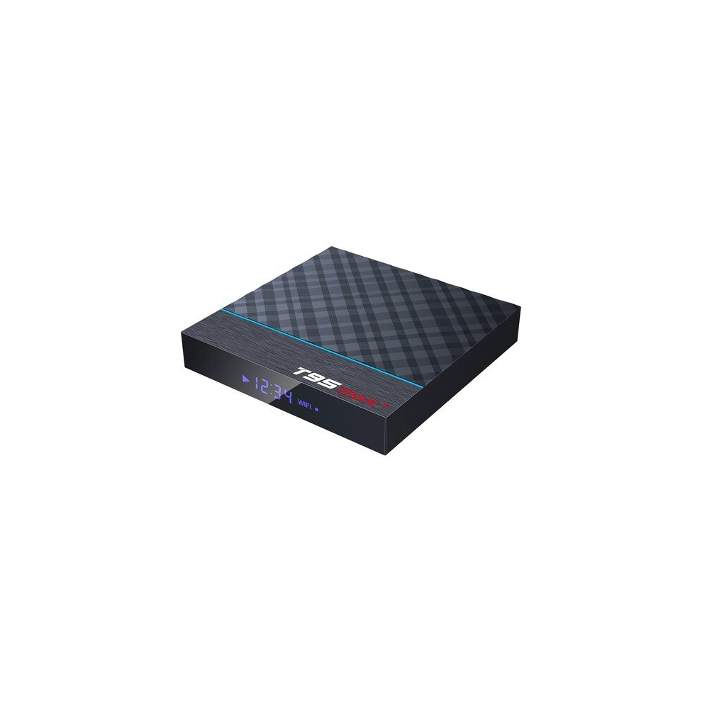 T95 Max+ Amlogic S905x3 Android 9.0 8K Video Decode Gaming Tv Box Google Play 4Gb/64Gb Usb3.0 2.4G+5G Wifi Bluetooth Lan 766261511784