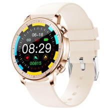 COLMI V23 Smartwatch Full Touch Fitness Tracker IP67 wasserdicht Blutdruck Bluetooth Uhr Roségold