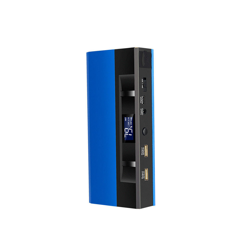 18000Mah 1200A Car Jump Starter Battery Booster With Led Digital Screen Support Led Flashlight Usb Charging Port Red/Black 6441594700015