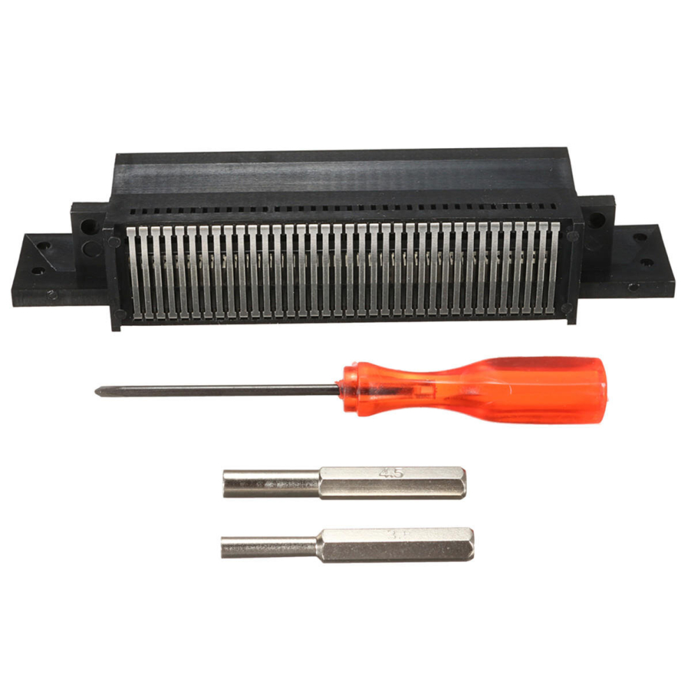 Replacement 72 Pin Connector With 3.8Mm Bit Screwdriver For Nintendo Nes Game Console 4191026517439