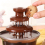 Mini Fountain Creative Design Chocolate Heating Fondue Machine 2