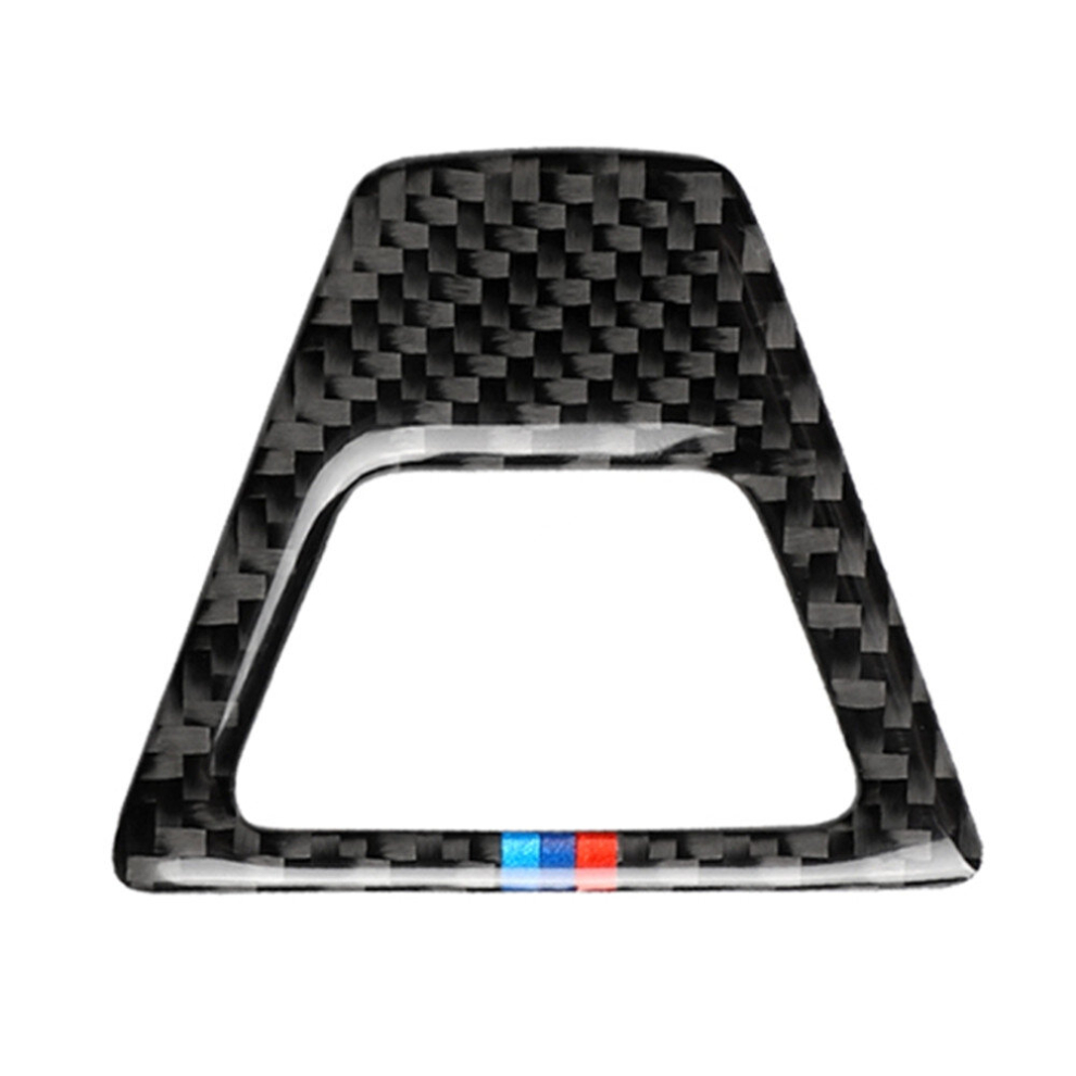 Car Tricolor Carbon Fiber Warning Decorative Sticker For Bmw 5 Series G38 528Li / 530Li / 540Li 2018 Light 6913664852066