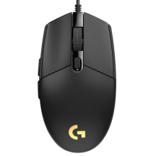 Logitech G102 LIGHTSYNC RGB Kabelgebundene Gaming-Maus, 6 programmierbare Tasten, maximale Auflösung 8000 DPI, Schwarz