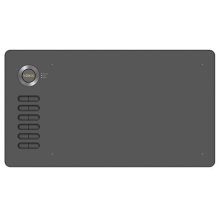 A15 Pen Tablet 10x6inch 12 Shortcut Keys Support Windows Android Mac Linux for Professional Designer - Black