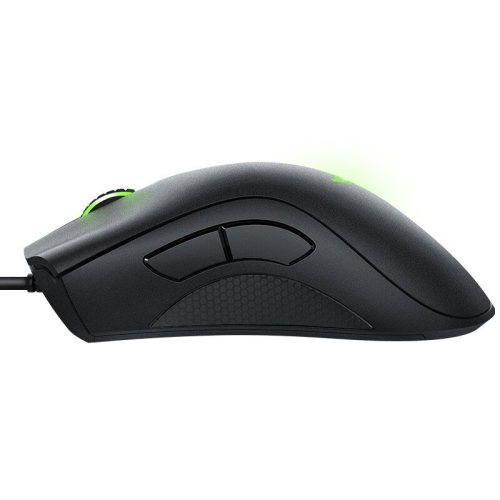 Razer DeathAdder Essential Optical Professional Grade Gaming Mouse Ergonomic 6400 Adjustable DPI (Nylon Wire) - Black 2