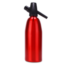 Manual Water Bubble Generator Cool Drink Cocktail Soda Machine Aluminum Bar DIY , Capacity: 1L(Red)