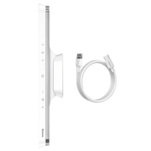 Baseus 1800mAh Battery Magnetic Stepless Dimming Charging Desk Lamp Pro with No Blue Light Hazard Rotation Design - White