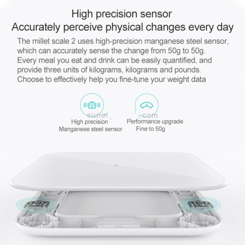 Original Xiaomi Bluetooth 5.0 Smart Wireless Weight Scale Health Analyzer 2