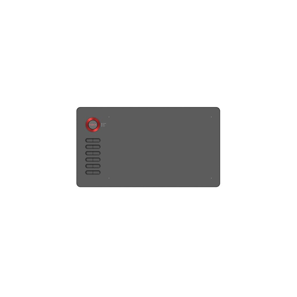 A15 Pen Tablet 10X6inch 12 Shortcut Keys Support Windows Android Mac Linux For Professional Designer - Red 766261508883