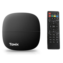 Tanix A3 H313 Smart TV Box 2.4G 5G Wifi Bluetooth 4.0 Android 9.0 Lecteur multimédia 4K HD YouTube Netflix Google Store Décodeur - 2 Go 16 Go
