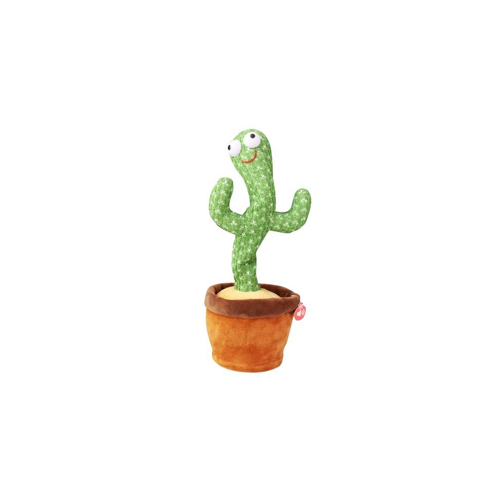 Dancing Cactus 120 Song Speaker with Lighting Singing Cactus Recording and Repeat Your Words