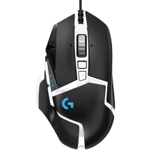 Logitech G502 SE Hero Wired Gaming Mus 16000DPI med 16,8 miljoner bakgrundsbelysning Hero 16K-sensor - svart