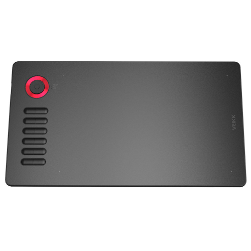 VEIKK A15Pro Drawing Tablet 10x6inch 12 Shortcut Keys Support Windows Android Mac Linux for Professional Drawing - Red 2
