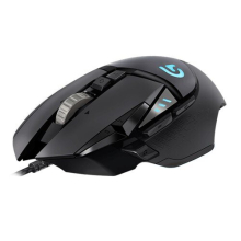 Logitech G502 HERO Kabelgebundene Gaming-Maus 16000DPI mit 16,8 Millionen Hintergrundbeleuchtung für PC / Laptop - Schwarz