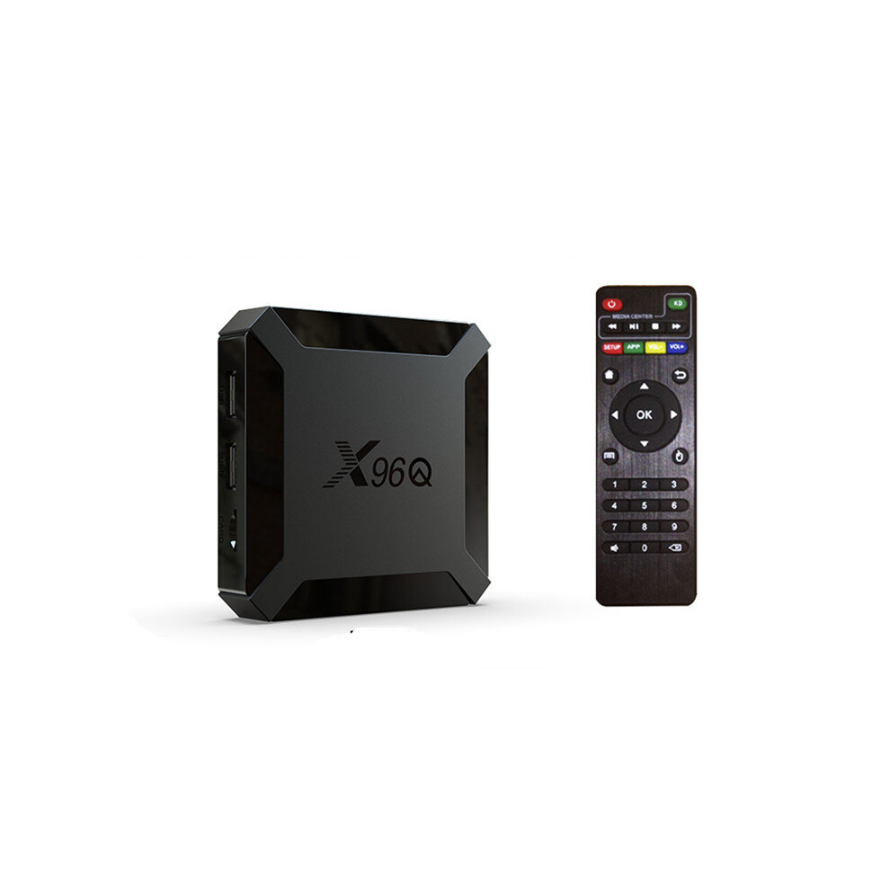 X96q Tv Box Android 10 Allwinner H313 Quad Core Smart Tv Android Tv 4K Smart Tv Box Set Top Box Media Player Pk X96 Mini T95 - X96q 1G 8G 766261478650
