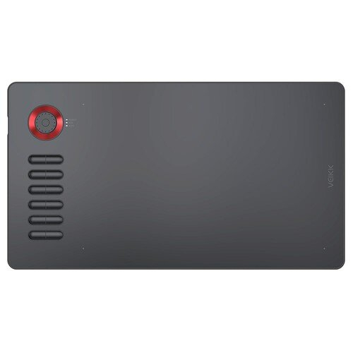 VEIKK A15Pro Drawing Tablet 10x6inch 12 Shortcut Keys Support Windows Android Mac Linux for Professional Drawing - Red