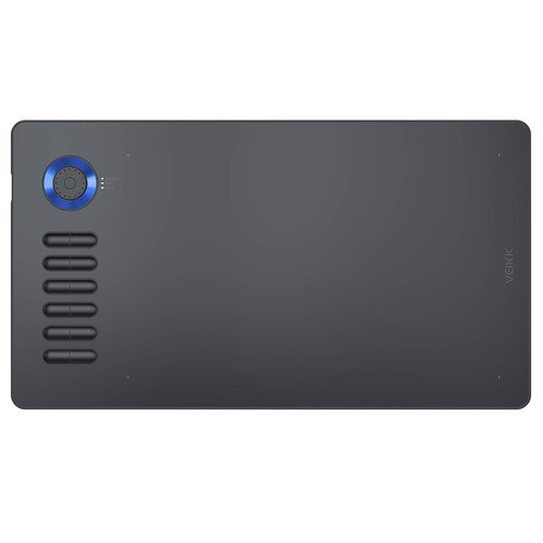 VEIKK A15Pro Drawing Tablet 10x6inch 12 Shortcut Keys Support Windows Android Mac Linux for Professional Drawing - Blue