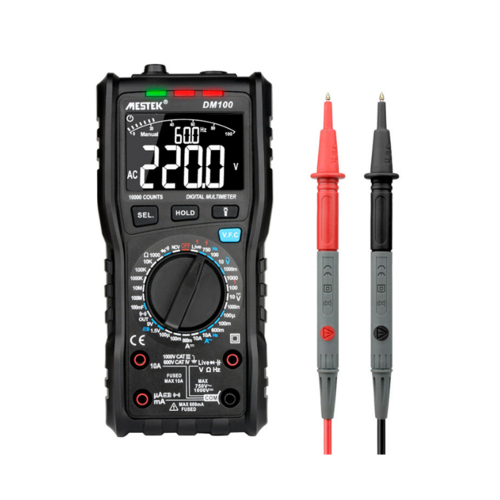 MESTEK DM100 Digital Multimeter Maintenance Tool - Black 2
