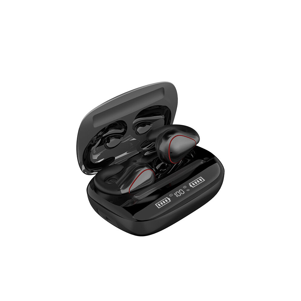 Bone Conduction Headphone Hook Headphones Bluetooth Display Led Hi-Fi Stereo Wireless Headphones 774048959742