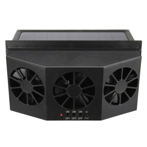 Solar Car Radiator Energy Saving Environmental Protection Detoxification Deodorization Radiator(Black)