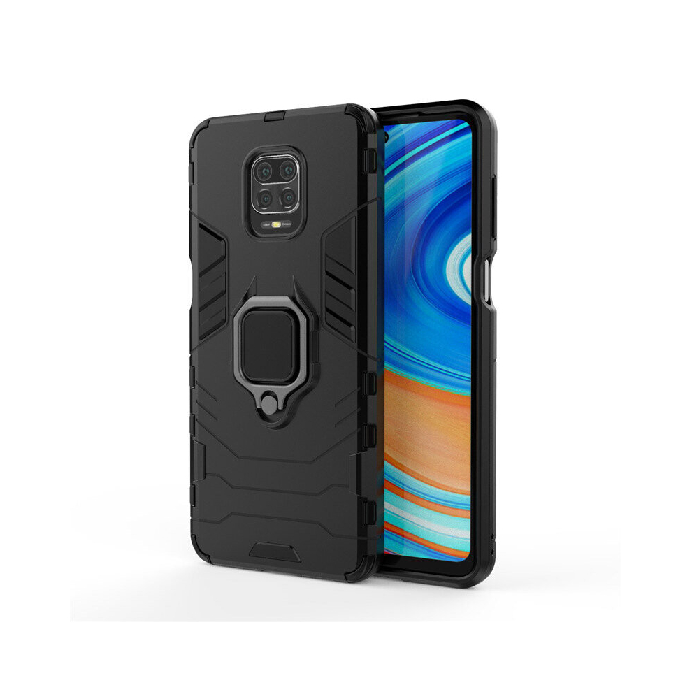 2Pcs Shockproof Armor Case For Redmi Note 11 Pro 4G Ring Stand Phone Cover For Xiaomi Note 11 Pro 4G - Redmi Note 11 Pro 4G Black 766261477431