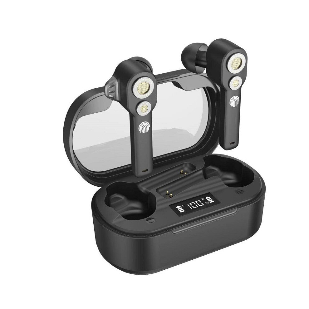 Wireless Bluetooth 5.1 Mini Stereo Tws Sports In-Ear Stereo Music Headphones - Black 766261488307