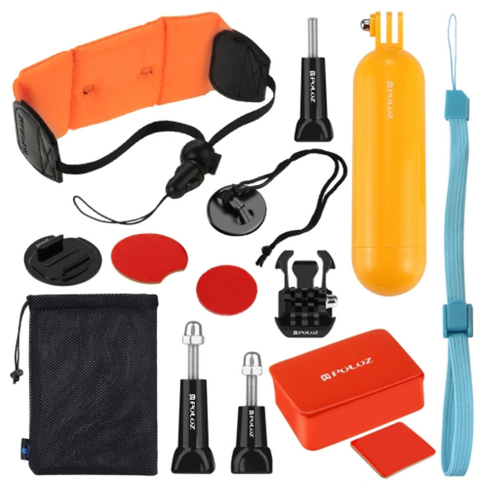 14 In 1 Surf Accessories Combo Kit For Gopro Hero7 /6 /5 /5 Sections /4 Sections /4 / 3+ /3 /2 /1, Xiaoyi, Etc. Action Cameras 8881471558878