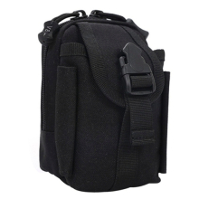 Multi-function Waterproof High Density Strong Nylon Fabric Phone / Accessories Bag(Black)