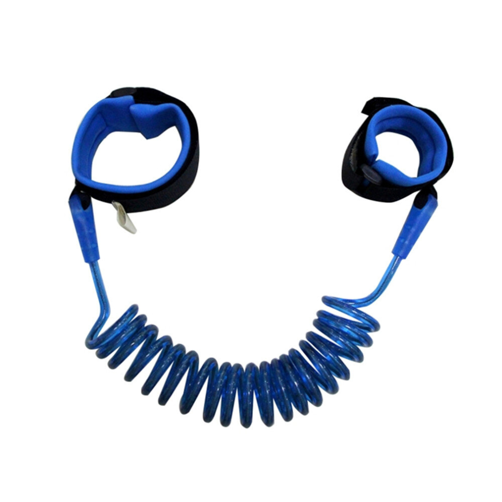 Kids Safety Harness Child Leash Anti Lost Wrist Link Traction Rope Anti Lost Bracelet, Length: 2M(Blue) Blue Dsport