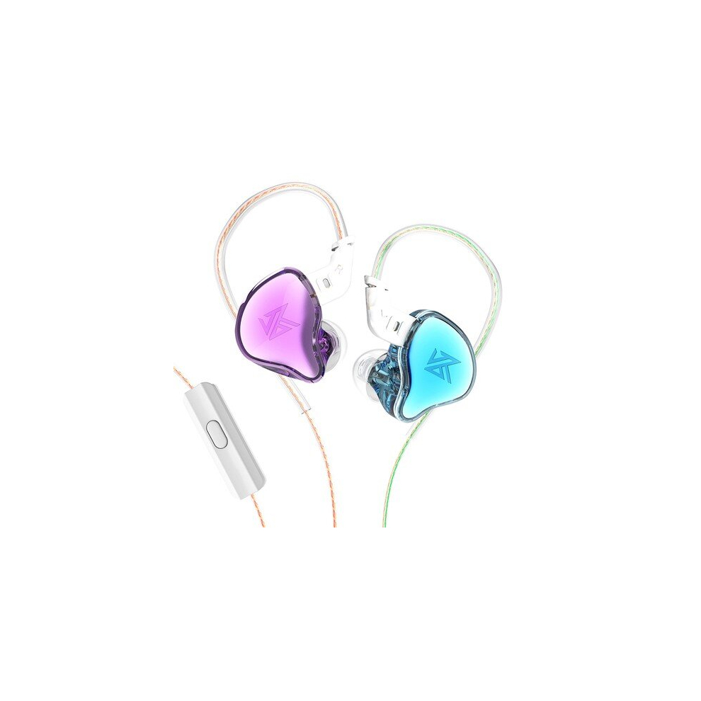 Kz Edc Wired Earphones Hifi Noise Cancelling Sports Music Gaming Earbuds With Mic- Colorful 766261511159