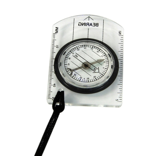 Outdoor Hiking Camping Baseplate Compass Map Measure Ruler on OnBuy