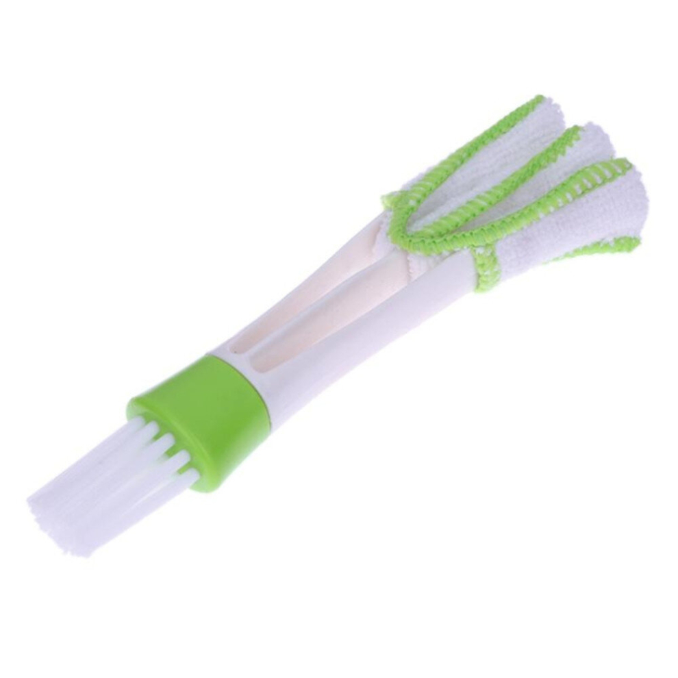 4 Pcs Plastic Car Cleaning Brush Double Ended Car Air Vent Slit Cleaner Brush Dusting Blinds Keyboard Cleaning Brushes Cleaner 6913664859737